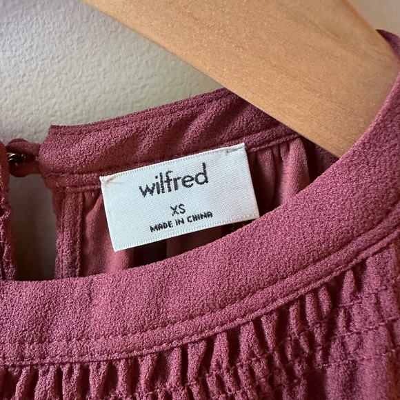 Aritzia Wilfred Effet Halter Neck Mini Dress - Picture 4 of 4